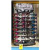 Image 1 : DOUBLE SIDED DISPLAY RACK OF 48 ASSORTED CALCUTTA DESIGNER SUNGLASSES *DISPLAY RACK INCLUDED*