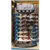 Image 2 : DOUBLE SIDED DISPLAY RACK OF 48 ASSORTED CALCUTTA DESIGNER SUNGLASSES *DISPLAY RACK INCLUDED*