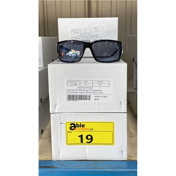 5 BOXES OF ASSORTED SLL1SM CALCUTTA DESIGNER SUNGLASSES *APPROX 12 PER CASE*