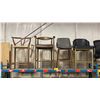 Image 1 : 4 ASSORTED DESIGNER BAR CHAIRS