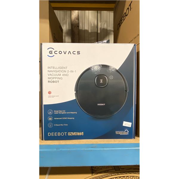 ECOVACS DEEBOT OZMO T5 ALL-IN-ONE ROBOT VACUUM AND MOP UNIT