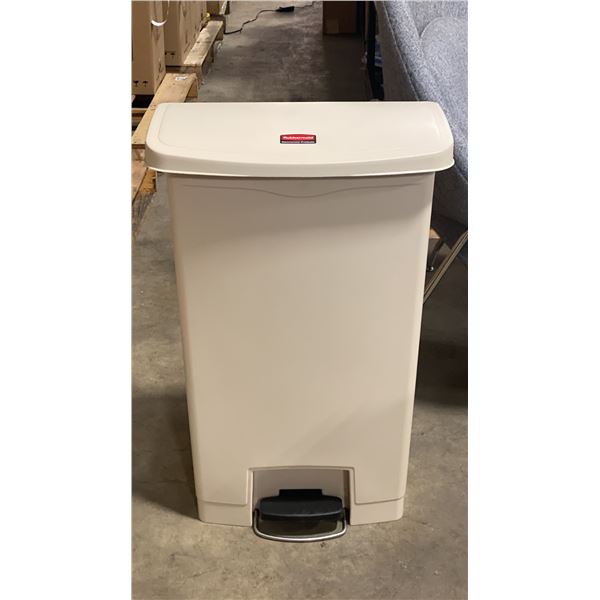 RUBBERMAID COMMERCIAL SLIMJIM STEP-ON WASTE RECEPTACLE *IN BOX*