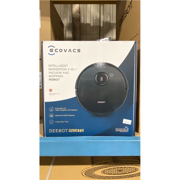 ECOVACS DEEBOT OZMO T5 ALL-IN-ONE ROBOT VACUUM AND MOP UNIT