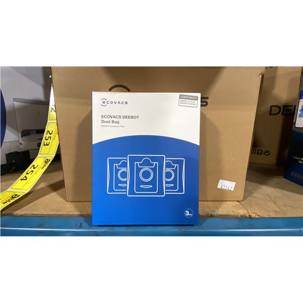 DEEBOT DUST BAG ACCESSORIES PACKS FOR X1 / X1 PLUS / T10 / T10 PLUS SERIES IN COMMERCIAL MULTI PACK