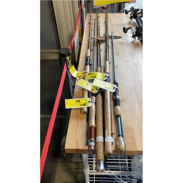 KUNNAN ROX 2 PCS TROLLING ROD, KUNNAN KIM7-1062XHC TROLLING ROD, PROTAC HIGHWATER-SL SERIES IM8,
