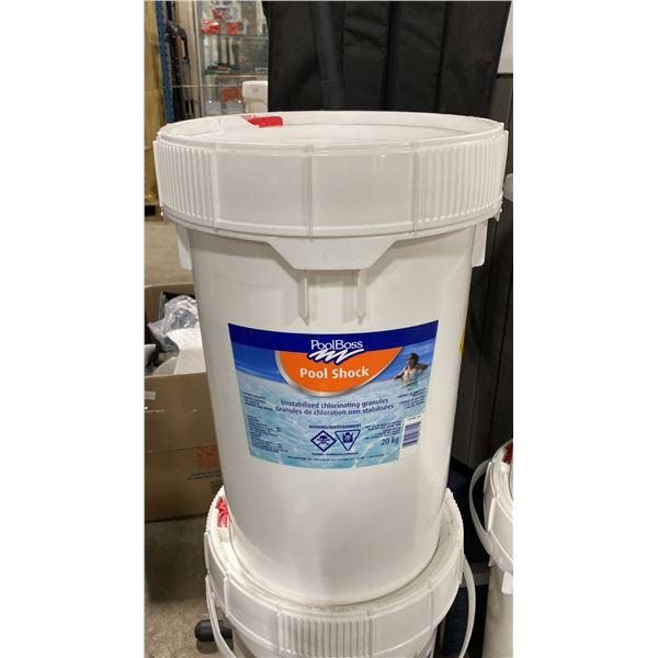 20KG BUCKET OF POOLBOSS POOL SHOCK