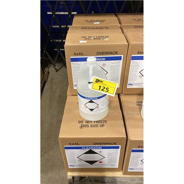 21- 4L JUGS OF CLEARACIDE