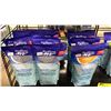Image 2 : SHELF OF ASSORTED POOLBOSS SWIMMING POOL CHEMICALS - STABILIZER, ALKA PLUS & CAL-PLUS
