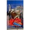 Image 3 : 3 PLASTIC CONTAINERS OF ASSORTED RETAIL FISHING PRODUCT