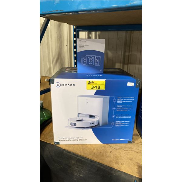 ECOVACS DEEBOT T10 PLUS (DBX33) PREMIUM ROBOT VACUUM AND MOP COMBINATION UNIT