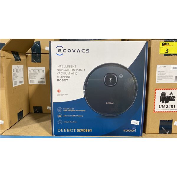 ECOVACS DEEBOT OZMO T5 ALL-IN-ONE ROBOT VACUUM AND MOP UNIT
