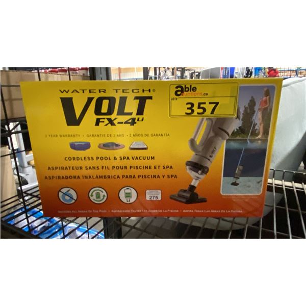 WATER TECH VOLT FX-4LI CORDLESS POOL SPA VACUUM *IN BOX*