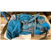 Image 3 : 2 COYOTE 65 LYONS BLUE ZIPPER TRAVEL BACKPACKS, & SHILLA BAGS BLACK SAMPLE TRAVEL BACKPACK