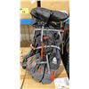 Image 6 : 2 COYOTE 65 LYONS BLUE ZIPPER TRAVEL BACKPACKS, & SHILLA BAGS BLACK SAMPLE TRAVEL BACKPACK
