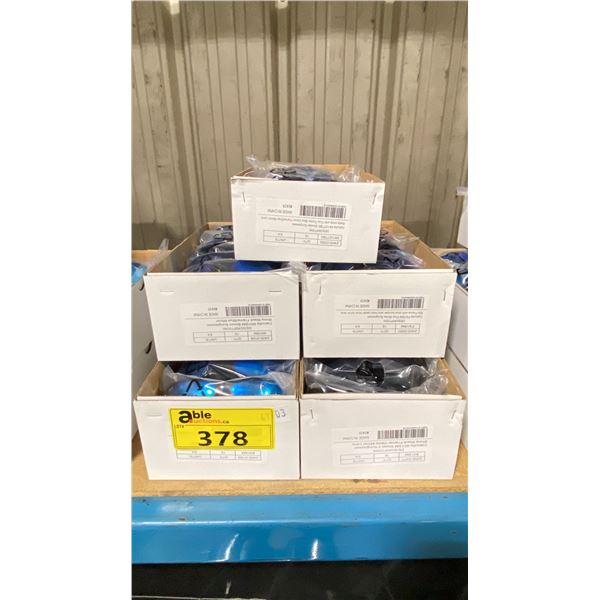 5 BOXES OF ASSORTED CALCUTTA DESIGNER SUNGLASSES *APPROX 12 PER CASE*