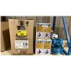 Image 1 : ZURN TOILET TANK & ASSORTED SECURITY LIGHTING / TRACK LIGHTING