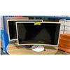 Image 1 : 2 SAMSUNG LC32F391FWNXZA 32" CURVED COLOR DISPLAY MONITORS WITH POWER CABLES