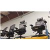 Image 2 : 3 ASSORTED HIGH BACK MULTI LEVER ROLLING TASK CHAIRS