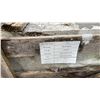 Image 3 : PALLET CRATE OF BUSH HAMMER SPLIT BLACK GRANITE 1200MM X 450MM X 450MM *2 PCS*