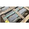 Image 2 : PALLET CRATE OF BLACK GRANITE SPLIT 600MM X 300MM X 100 APPROX 12 PCS