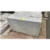 Image 2 : PALLET OF BUSH HAMMER SPLIT WHITE GRANITE 28" X 13.5" X 16"  *2 PCS*