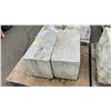 Image 3 : PALLET OF BUSH HAMMER SPLIT WHITE GRANITE 28" X 13.5" X 16"  *2 PCS*