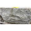 Image 2 : PALLET OF BUSH HAMMER SPLIT WHITE GRANITE 26" X 18" X 18"  *2 PCS*