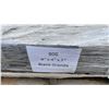 Image 3 : PALLET OF 4" X 4" X 1" BLACK GRANITE PREMIUM RETAINING WALL/PAVER STONES