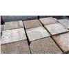 Image 2 : PALLET OF 7" X 9" X 2" BLACK/RED MIX PREMIUM PAVER STONES