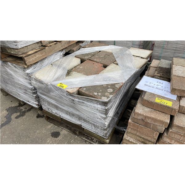PALLET OF 12" X 12" X 2.5" PREMIUM LANDSCAPE PAVER STONES
