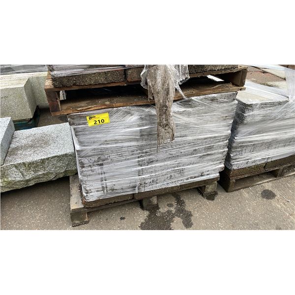 PALLET OF 12" X 12" X 2.5" PREMIUM LANDSCAPE PAVER STONES