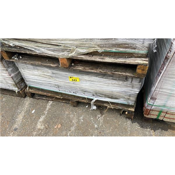 PALLET OF 15.5" X 4" X 4" GREY PREMIUM LANDSCAPE BRICK