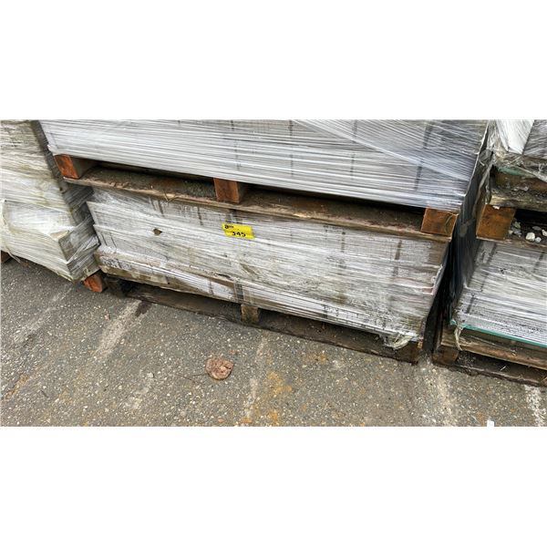 PALLET OF 23" X 6" X 4" GREY PREMIUM LANDSCAPE BRICK