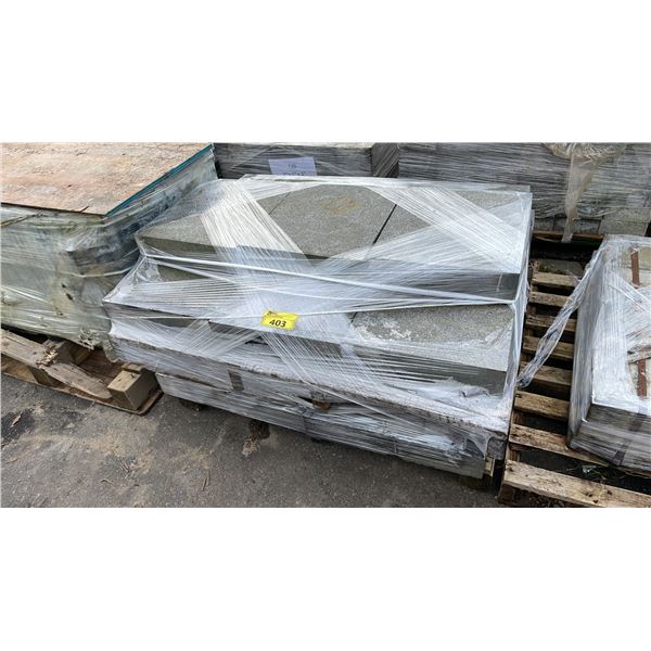 PALLET OF LARGE ASSORTED GRANITE RETAINING WALL/LANDSCAPE STONE