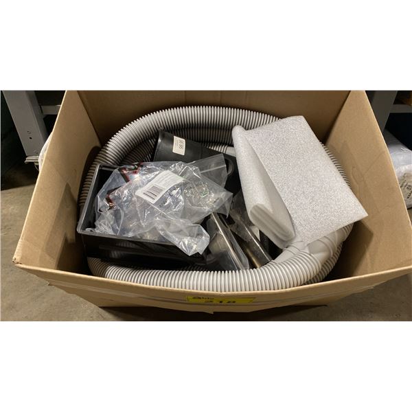 HW HOT TUB PUMP ASSEMBLY WITH ASSORTED HOSES / PARTS