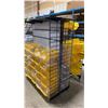 Image 4 : 3 BLACK MOBILE COMMERCIAL PRODUCT DISPLAY RACKS WITH BINS OF ASSORTED HOT TUB REPLACEMENT PIPING,