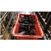 Image 7 : 3 BLACK MOBILE COMMERCIAL PRODUCT DISPLAY RACKS WITH BINS OF ASSORTED HOT TUB REPLACEMENT PIPING,
