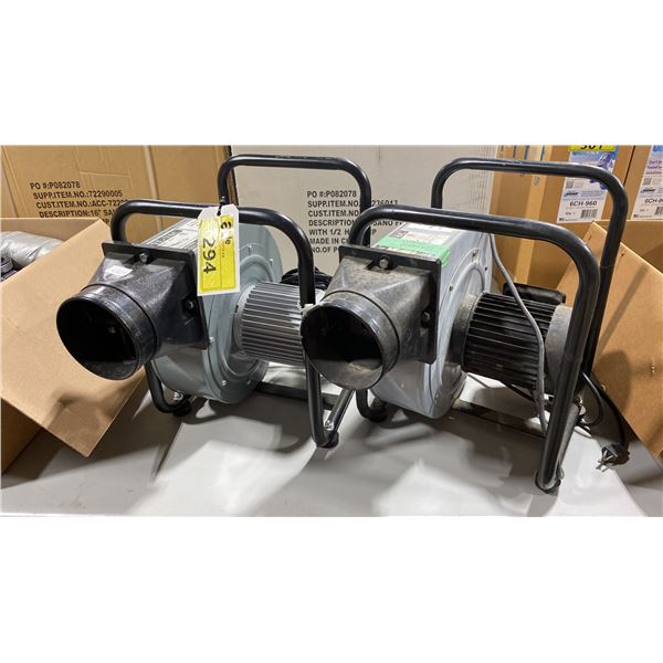 TWO CONSOLIDATED POOL & SPA INDUSTRIES VINYL-VACS MODEL ASP-1 *1 NEW & 1 FOR PARTS*
