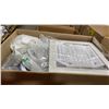 Image 2 : BOX OF ASSORTED SPA/POOL ITEMS INCLUDING; FILTER COVERS, BASKETS AND LOCKING CAPS