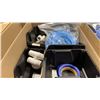 Image 2 : BOX OF ASSORTED SPA/POOL PARTS AND ACCESSORIES