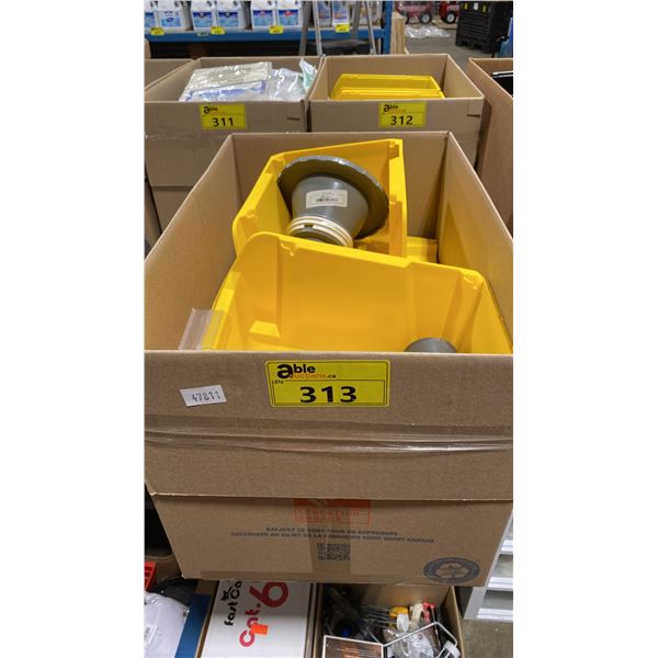 BOX OF ASSORTED SPA/POOL PARTS AND ACCESSORIES