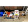 Image 1 : 3 BOXES OF ASSORTED SPA/POOL PARTS, ACCESSORIES AND TOOLS