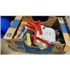 Image 2 : 3 BOXES OF ASSORTED SPA/POOL PARTS, ACCESSORIES AND TOOLS