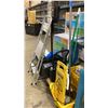 Image 2 : 2 BOXES OF RETAIL POOL NOODLES, MOBILE CART, SANITATION STATION, & BROOMS