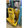 Image 7 : 2 BOXES OF RETAIL POOL NOODLES, MOBILE CART, SANITATION STATION, & BROOMS