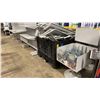 Image 2 : LARGE ASSORTMENT OF COMMERCIAL GREY ADJUSTABLE GONDOLA SHELVING WITH ASSORTED PEGBOARD,  SLAT BOARD,
