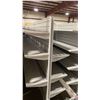 Image 7 : LARGE ASSORTMENT OF COMMERCIAL GREY ADJUSTABLE GONDOLA SHELVING WITH ASSORTED PEGBOARD,  SLAT BOARD,