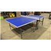 Image 2 : KETTLER BLUE MOBILE REGULATION SIZE 1PCS PING PONG TABLE