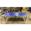 Image 3 : KETTLER BLUE MOBILE REGULATION SIZE 1PCS PING PONG TABLE