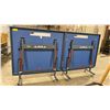 Image 3 : JOOLA TOUR 1800 BLUE MOBILE REGULATION SIZE 2PCS PING PONG TABLE